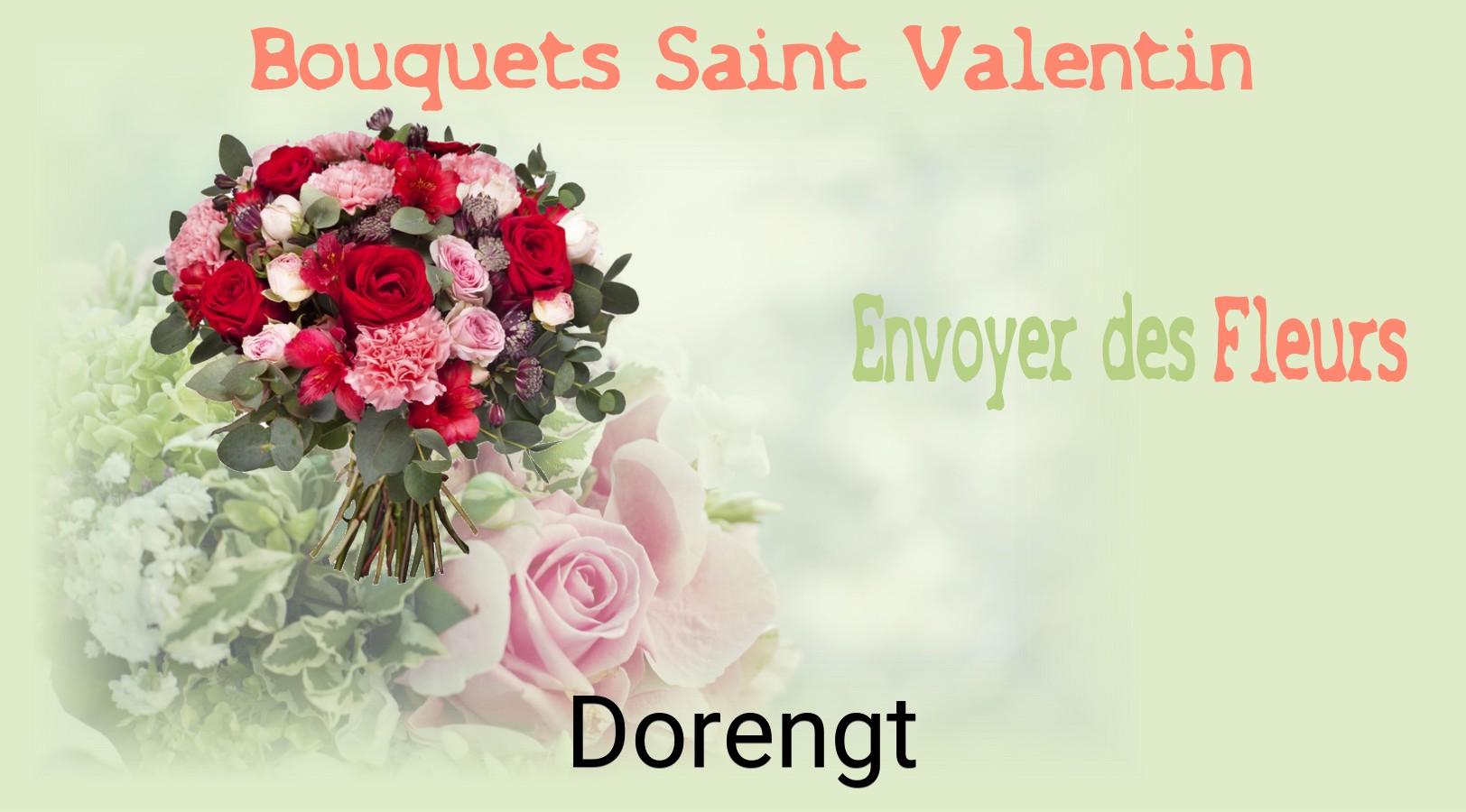 Roses de Saint-Valentin livrées à Dorengt